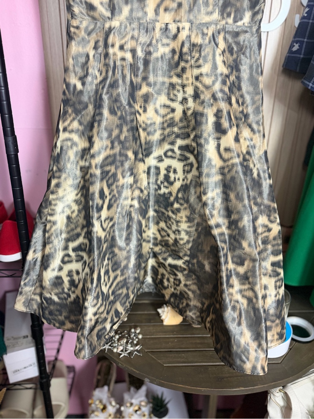 🔥 RARE L.A.M.B. BY GWEN STEFANI LEOPARD DRESS • SIZE 6 🔥 - Picture 13 of 15